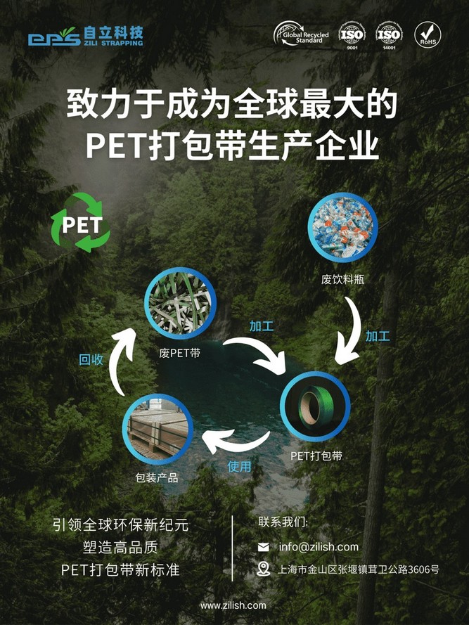 自立 | 再生PET塑鋼帶榮登2023年度綠色低碳技術產品名單